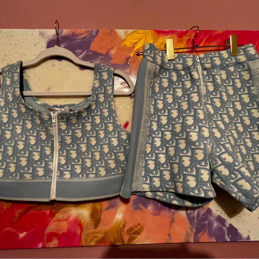 Christian Dior Shorts Set